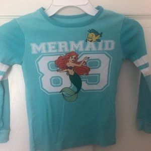 Disney Store Little Mermaid kids tee. Size 6